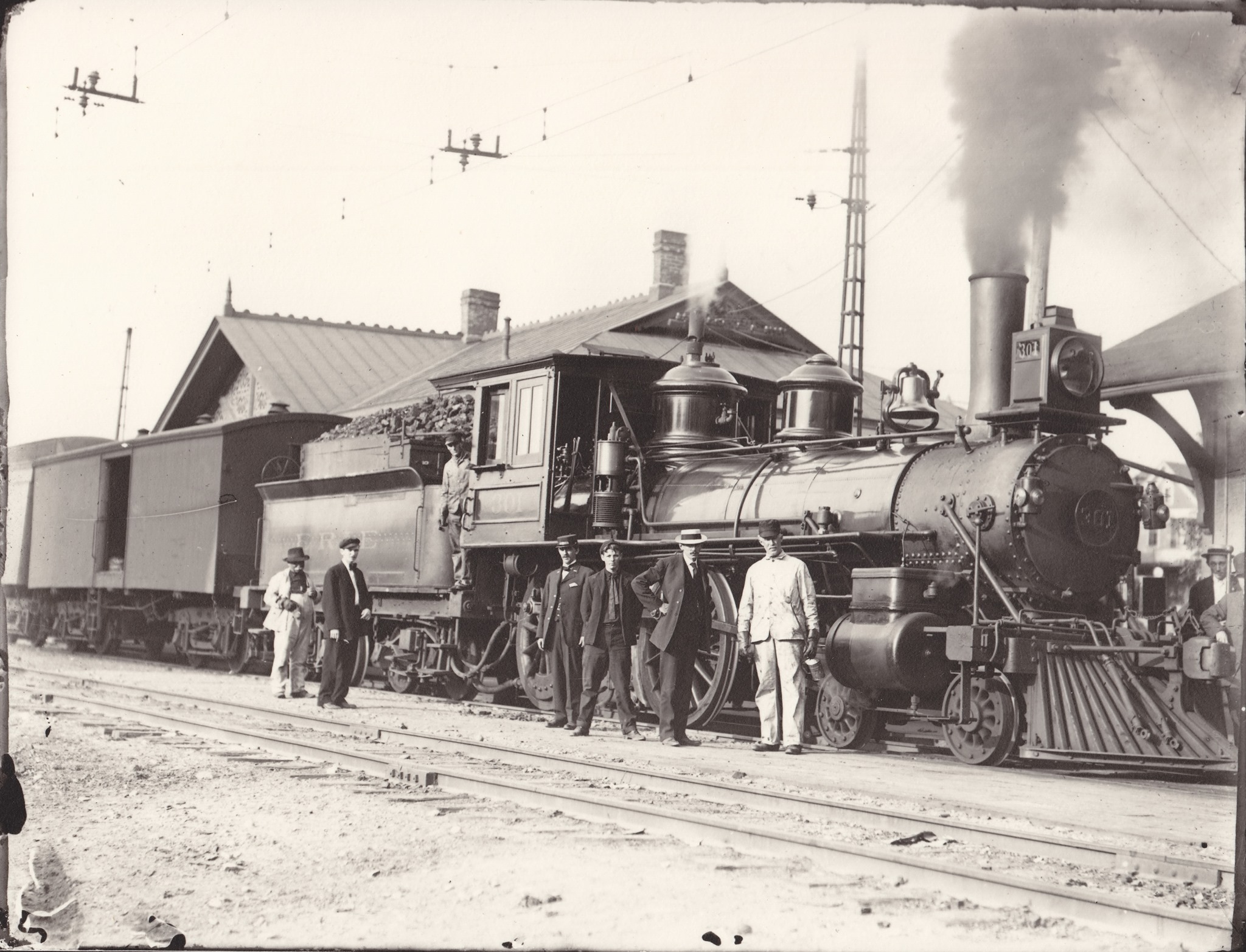 Erie Railroad, Avon, NY, 1910