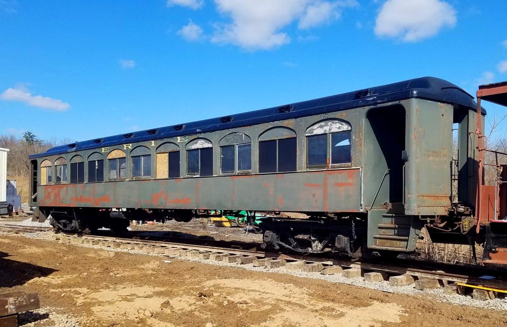 Erie Railroad Stillwell coach 2103